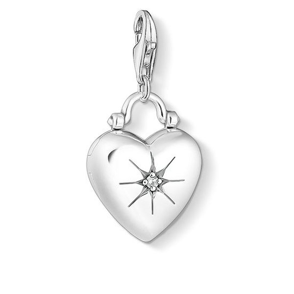 Thomas Sabo Szív lakat nyitható ezüst charm 1746-643-14