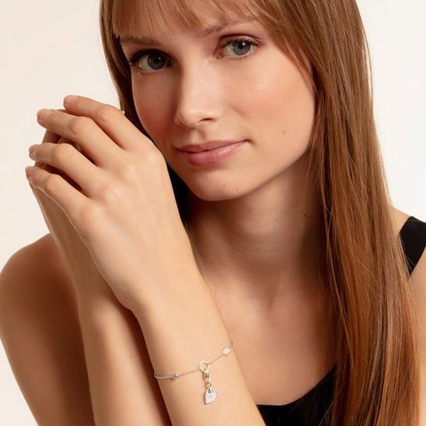 Thomas Sabo Szív és szeretet ezüst charm 1760-051-14