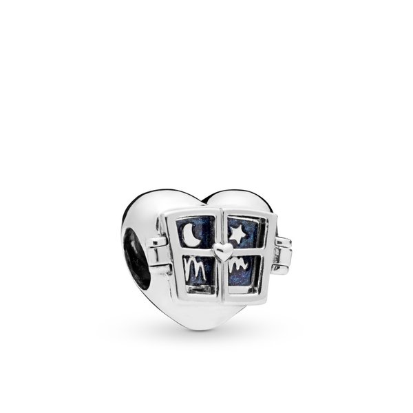 Pandora ékszer A szív ablaka ezüst charm 798006EN63