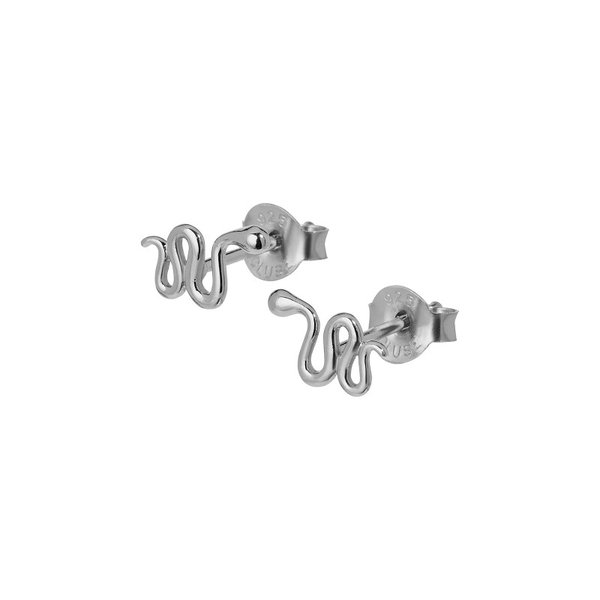 Cluse Force tropicale twisted chain ezüst fülbevaló CLJ52020