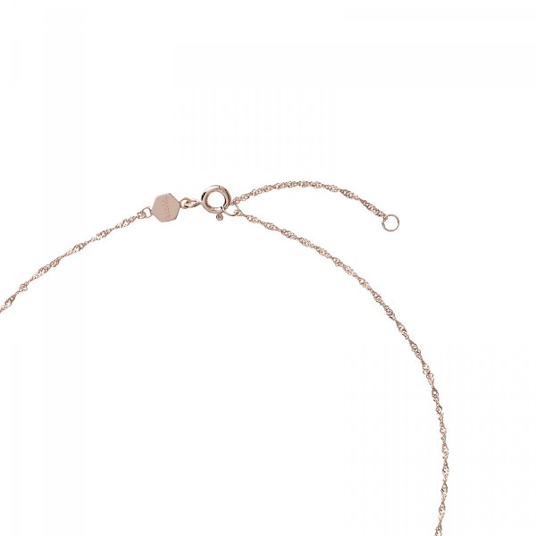 Cluse Force tropicale twisted chain rozé nyaklánc CLJ20014