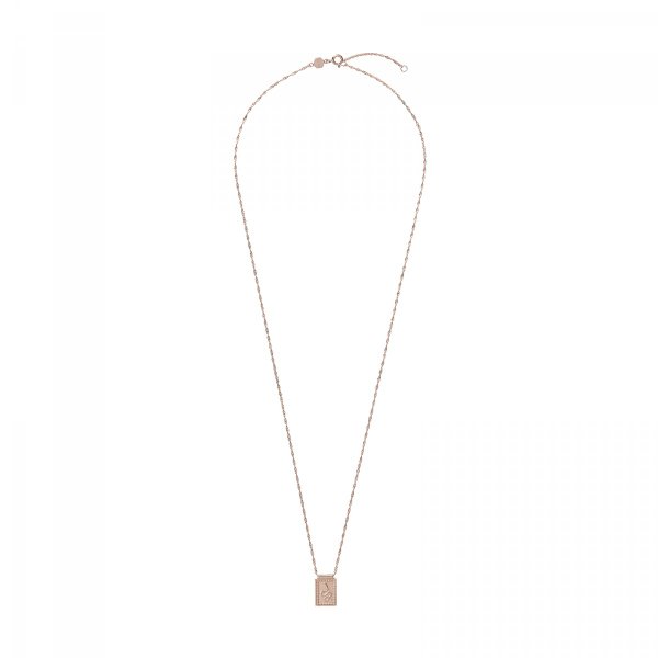 Cluse Force tropicale twisted chain rozé nyaklánc CLJ20014
