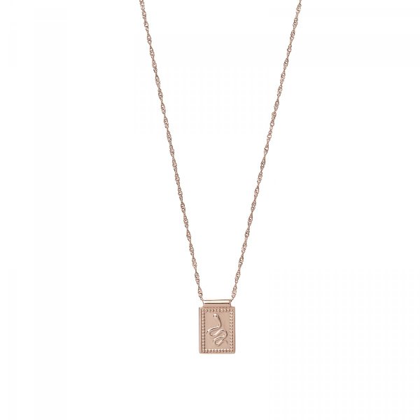 Cluse Force tropicale twisted chain rozé nyaklánc CLJ20014
