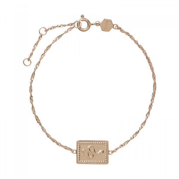 Cluse Force tropicale twisted chain rozé karkötő CLJ10022