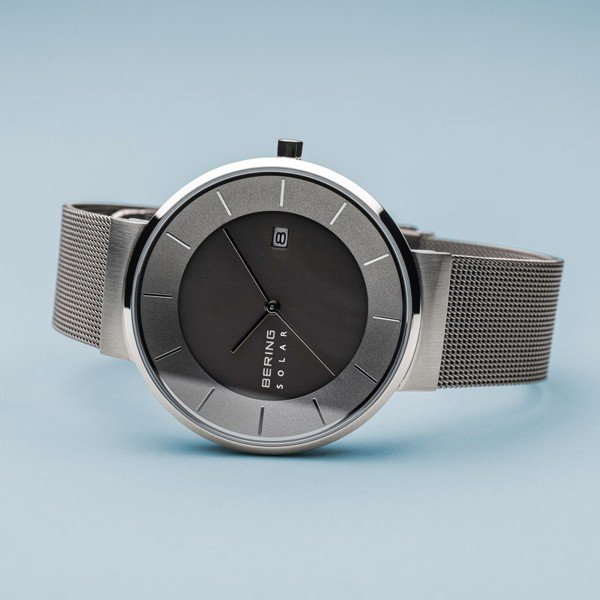 Bering Solar szürke férfi óra 14639-309