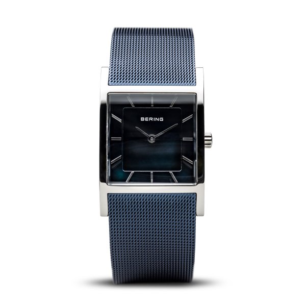 Bering Classic kék női óra ezüst mutatókkal 10426-307-S