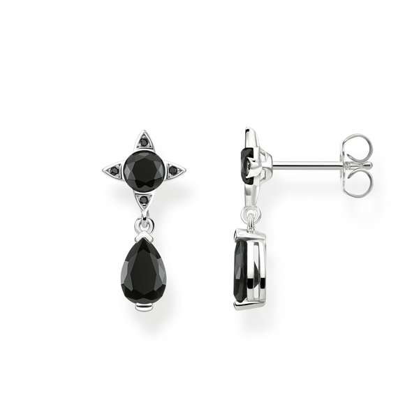 Thomas Sabo Fekete csepp függő fülbevaló H2087-643-11