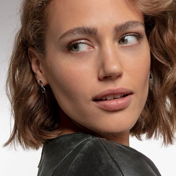 Thomas Sabo Fekete csepp függő fülbevaló H2087-643-11