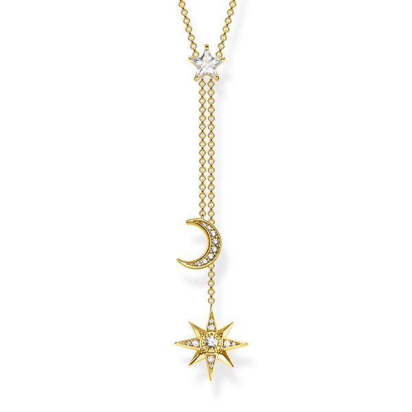 Thomas Sabo Csillag és hold arany nyaklánc KE1900-414-14-L45v