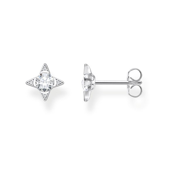 Thomas Sabo Fehér köves ezüst fülbevaló H2086-051-14