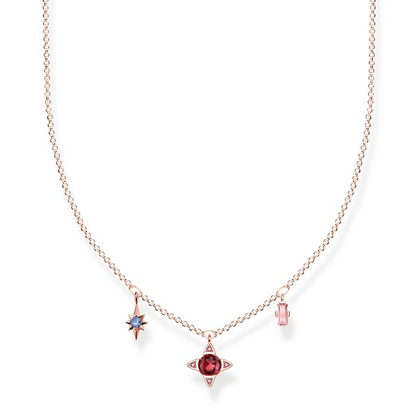 Thomas Sabo Szerencse szimbólumai rozé nyaklánc KE1898-321-7-L40