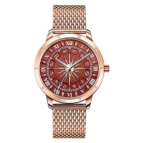 Thomas Sabo Rozé bordó női óra csillagjegyekkel WA0353-265-212-33