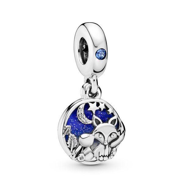 Pandora ékszer Róka és nyúl függő ezüst charm 798239NMB