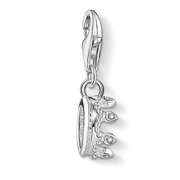 Thomas Sabo Köves korona ezüst charm cirkóniával 1796-051-14