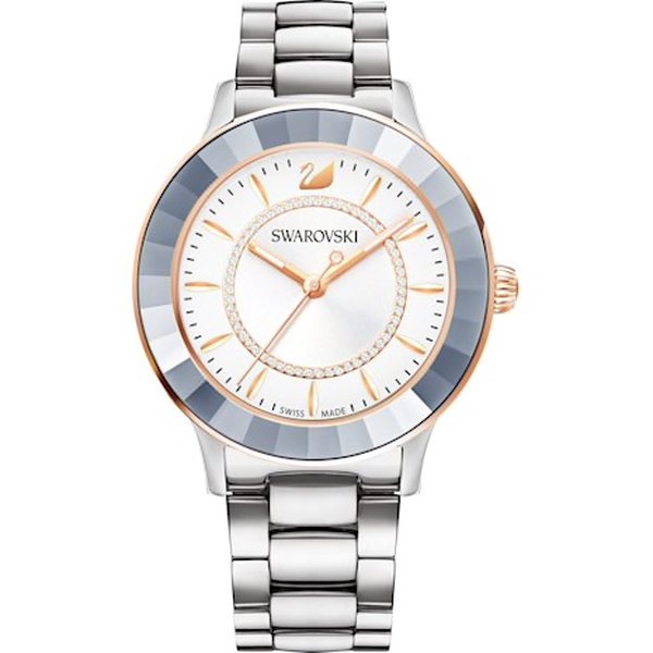 Swarovski Octea Lux rozé nemesacél szíjas óra 5414429