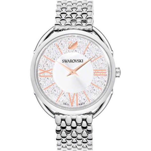 Swarovski Crystalline Glam fehér nemesacél szíjas óra 5455108