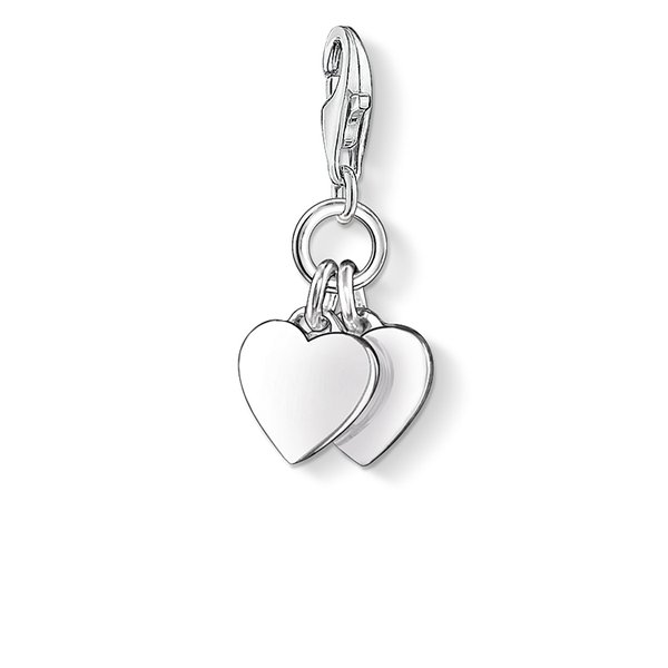 Thomas Sabo Lógós szí­v ezüst medál 0836-001-12