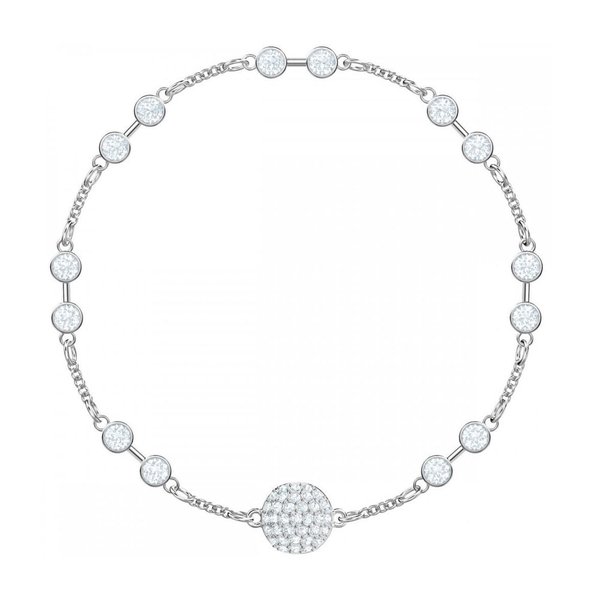 Swarovski Remix ezüst színű karkötő swarovski kristállyal 