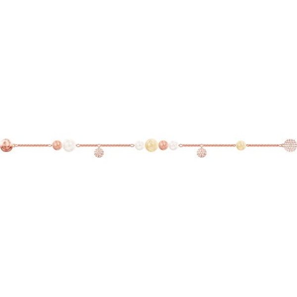 Swarovski Remix rozé karkötő multikolor swarovski gyönggyel 