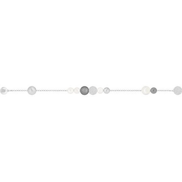 Swarovski Remix karkötő szürke swarovski gyönggyel 
