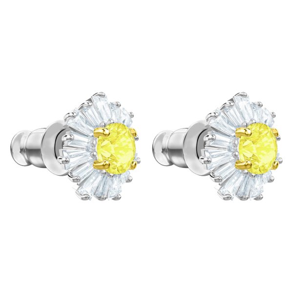 Swarovski Ezüst színű fülbevaló swarovski napsugárral 5459591