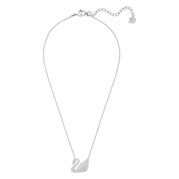 Swarovski Ezüst színű nyaklánc swarovski hattyúval 5007735
