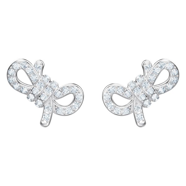 Swarovski Ezüst színű fülbevaló swarovski masnival 5447080