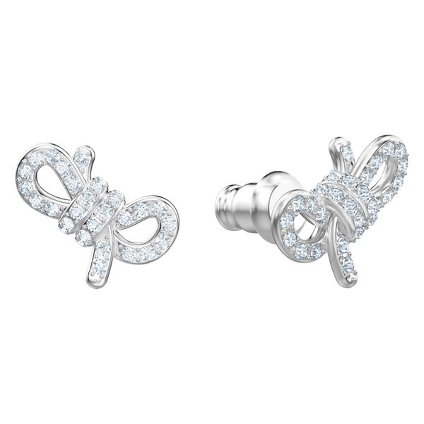 Swarovski Ezüst színű fülbevaló swarovski masnival 5447080