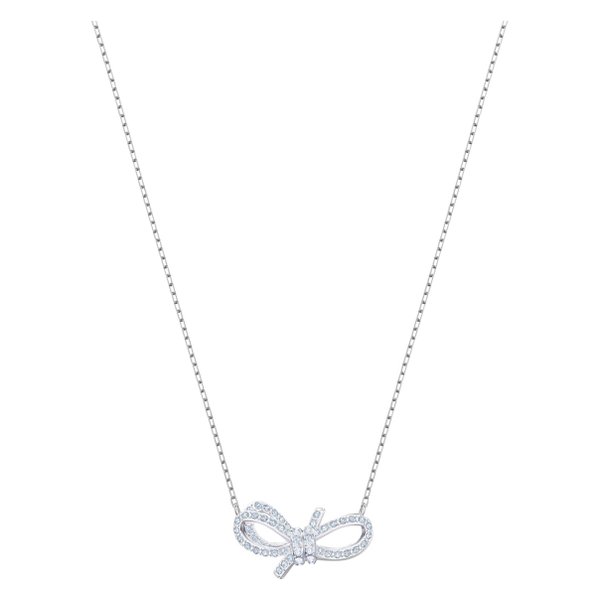 Swarovski Ezüst színű nyaklánc swarovski masnival 5440643