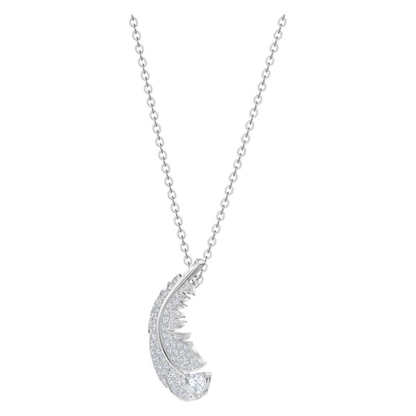 Swarovski Ezüst színű nyaklánc swarovski toll medállal 5482914