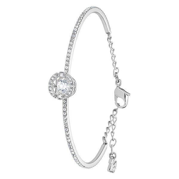 Swarovski Ezüst színű karkötő mozgó swarovski kristállyal 5561882