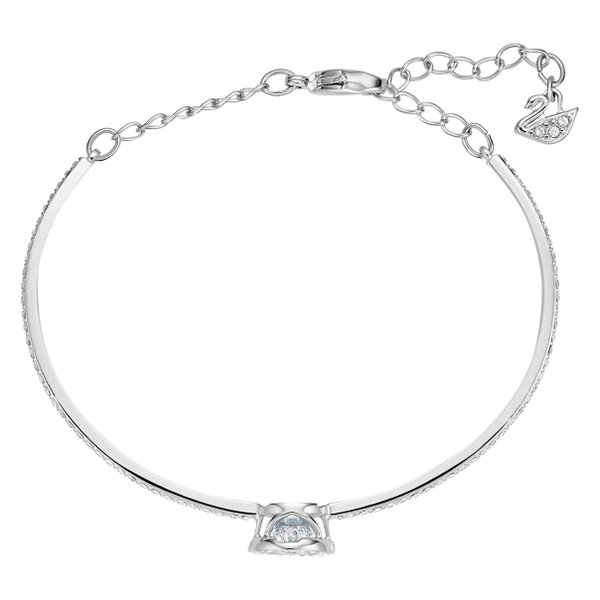 Swarovski Ezüst színű karkötő mozgó swarovski kristállyal 5561882