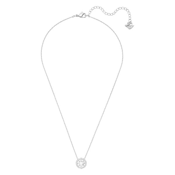 Swarovski Ezüst színű nyaklánc mozgó swarovski kristállyal 5286137