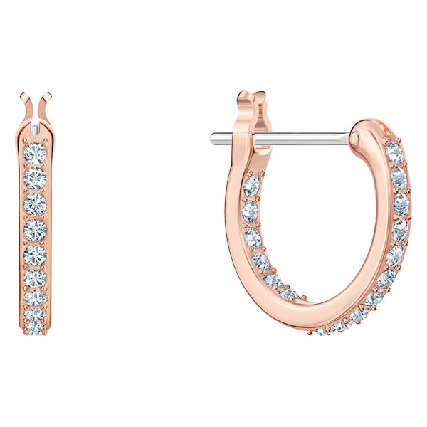 Swarovski Rozé függő fülbevaló swarovski csillaggal 5494337