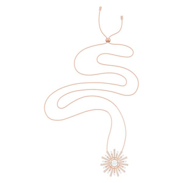 Swarovski Rozé nyaklánc ragyogó swarovski napsugárral 5459593