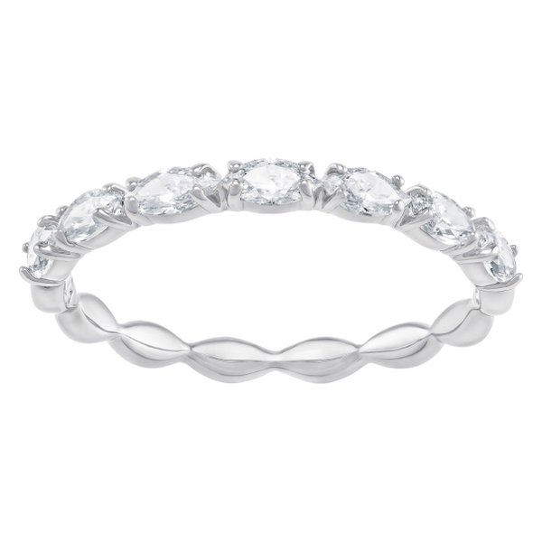 Swarovski Ezüst színű marquise gyűrű swarovski kristályokkal 
