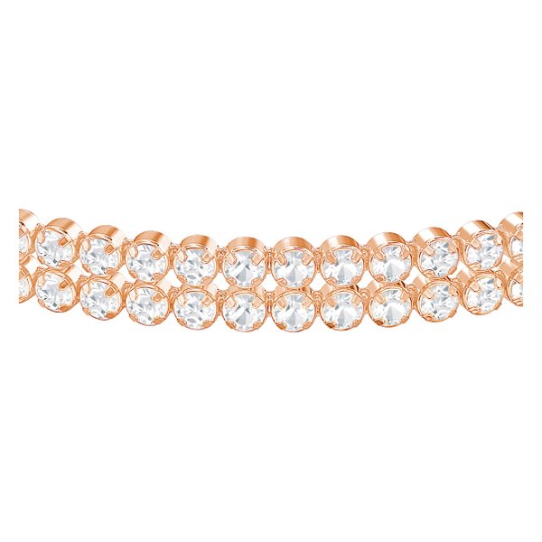 Swarovski Rozé dupla karkötő swarovski kristályokkal 5224182