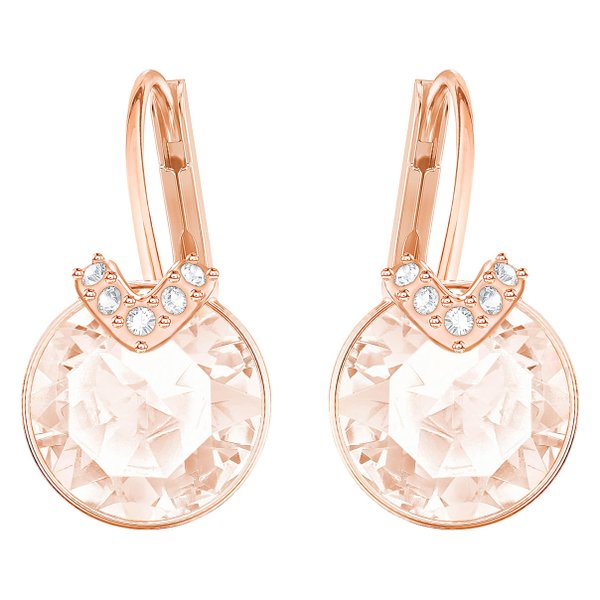 Swarovski Bella V rozé fülbevaló rózsaszín swarovski kristállyal 5299318