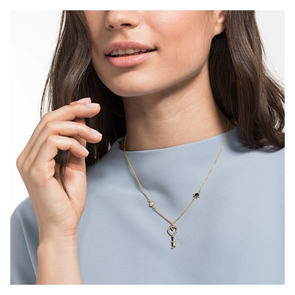 Swarovski Tarot arany színű nyaklánc swarovski kulcs medállal 5490917