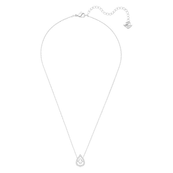 Swarovski Sparkling Dance ezüst színű nyaklánc mozgó swaroski kristállyal 5451992