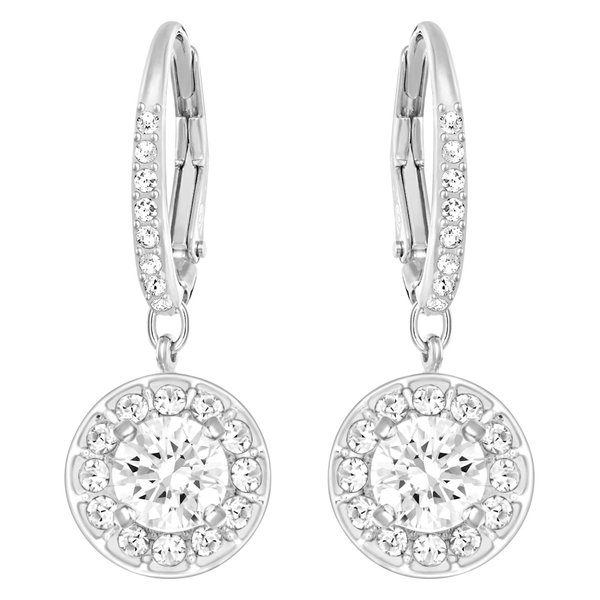 Swarovski Attract ezüst színű függő fülbevaló swaroski kristállyal 1 5142721