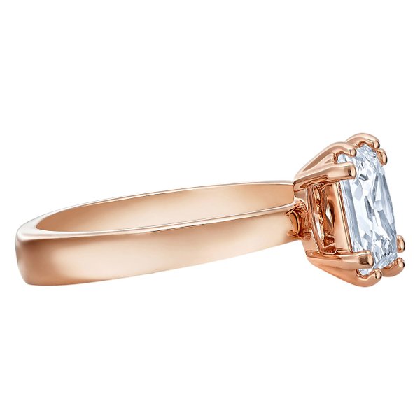 Swarovski Attract rozé négyzet gyűrű swaroski kristállyal 1 