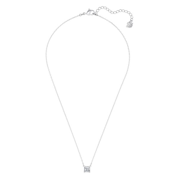 Swarovski Attract ezüst színű négyzet nyaklánc swaroski kristállyal 2 5510696
