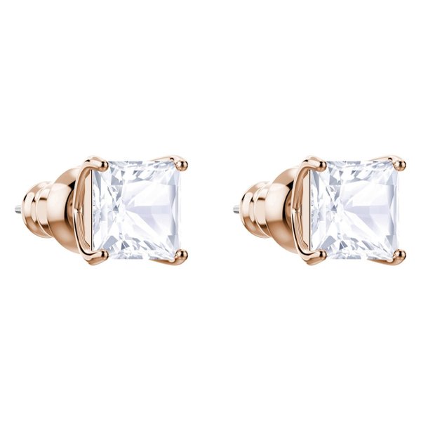 Swarovski Attract rozé négyzet fülbevaló swaroski kristállyal 2 5431895