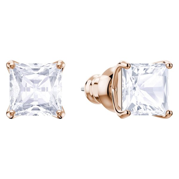 Swarovski Attract rozé négyzet fülbevaló swaroski kristállyal 2 5431895