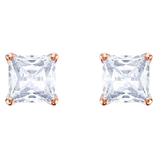 Swarovski Attract rozé négyzet fülbevaló swaroski kristállyal 2 5431895