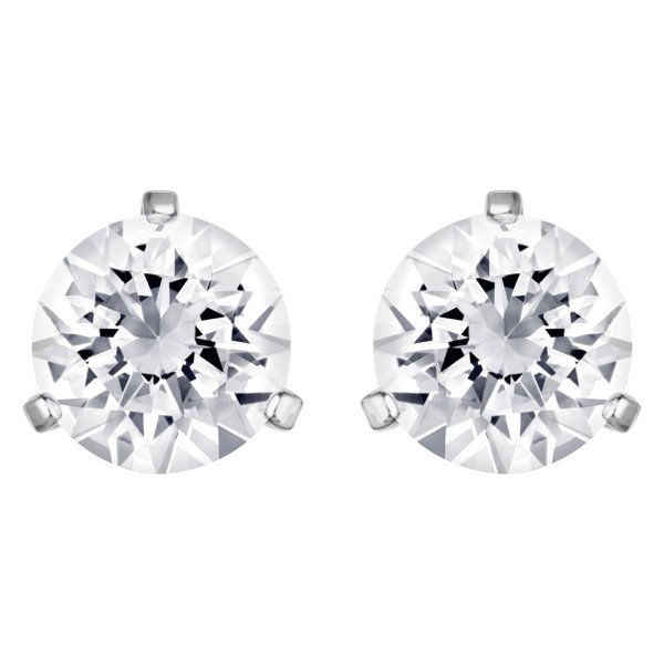 Swarovski Solitaire ezüst színű fülbevaló swarovski kristállyal 1800046