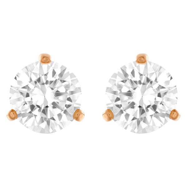 Swarovski Solitaire rozé fülbevaló swarovski kristállyal 5112156