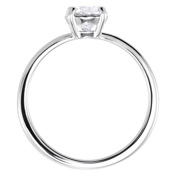 Swarovski Attract ezüst színű gyűrű swarovski kristállyal 