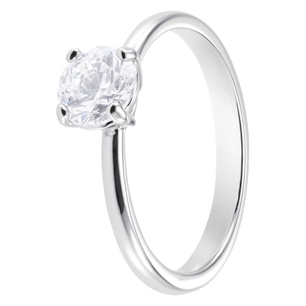 Swarovski Attract ezüst színű gyűrű swarovski kristállyal 